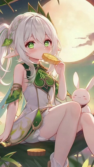 纳西妲丨中秋佳节丨