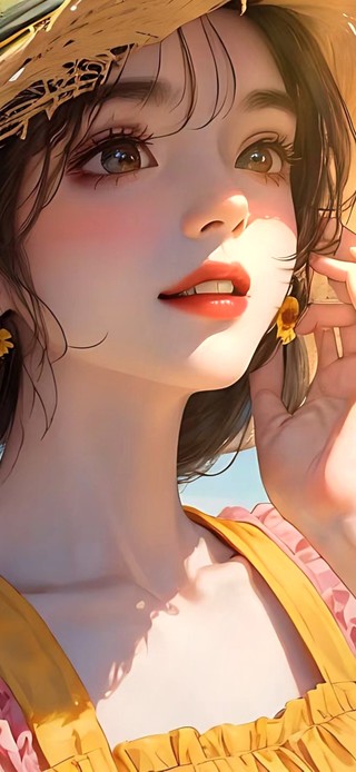 向日葵花季少女