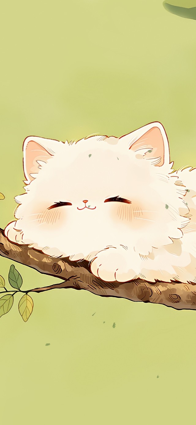 小清新好运猫