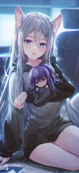 4K清纯可爱猫耳少女