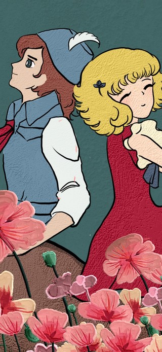 怀旧日漫之花仙子和李嘉文