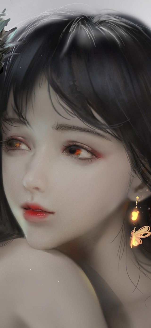 古风插画美女