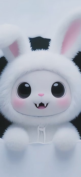 简约可爱拉布布