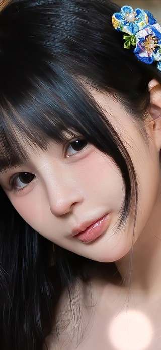 清纯性感长发美女