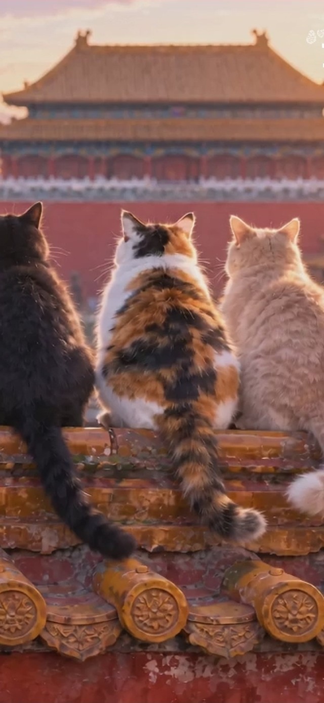 故宫里的猫猫