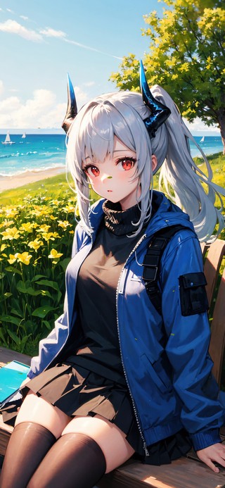 4K性感黑丝明日方舟少女