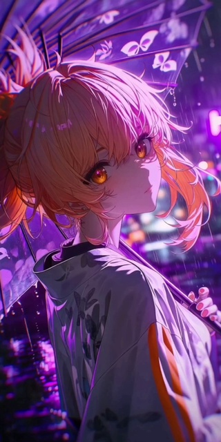 紫夜微雨·宵宫