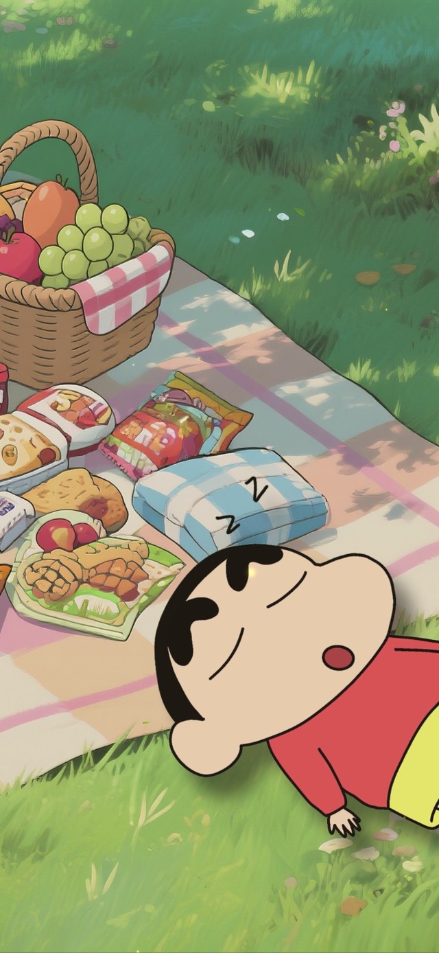 小新与小白的野餐时光