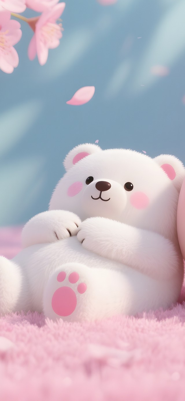 可爱小熊水蜜桃