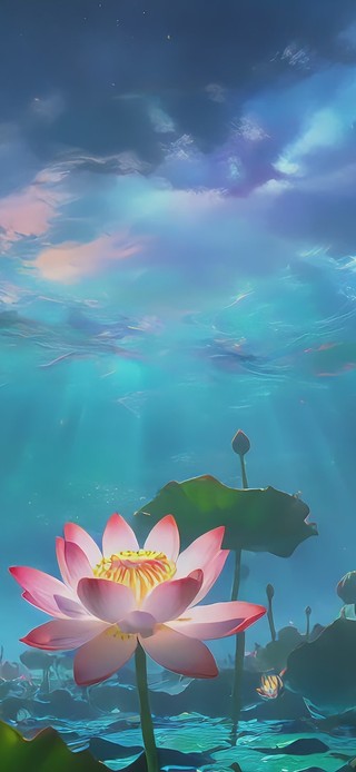 炫彩荷花池