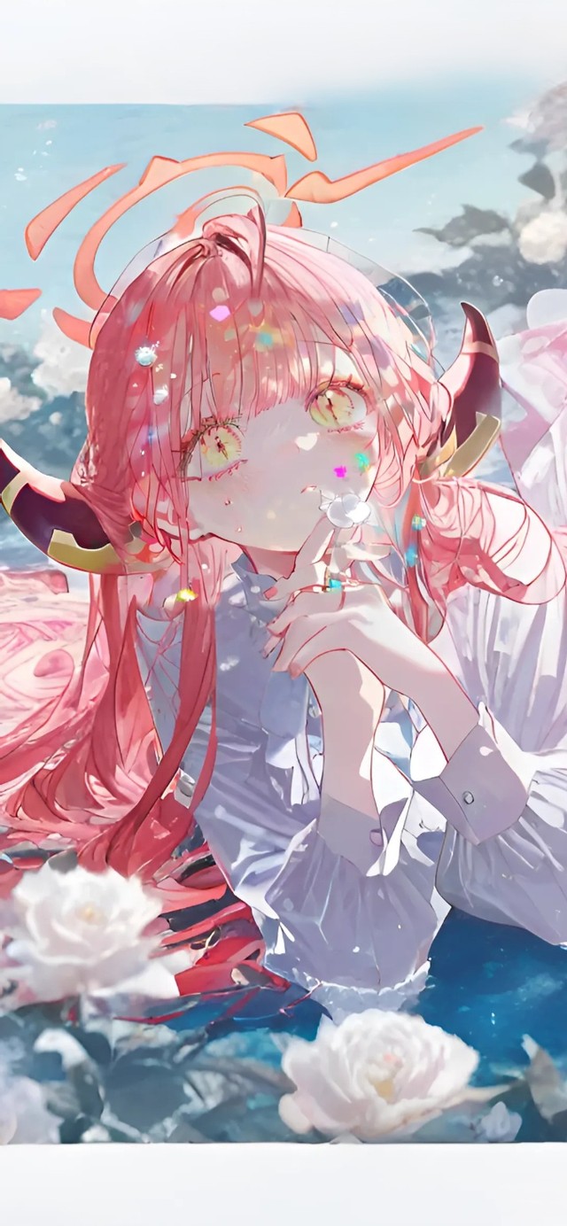 陆八魔爱露-4k插画