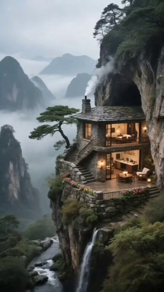 悬崖小屋