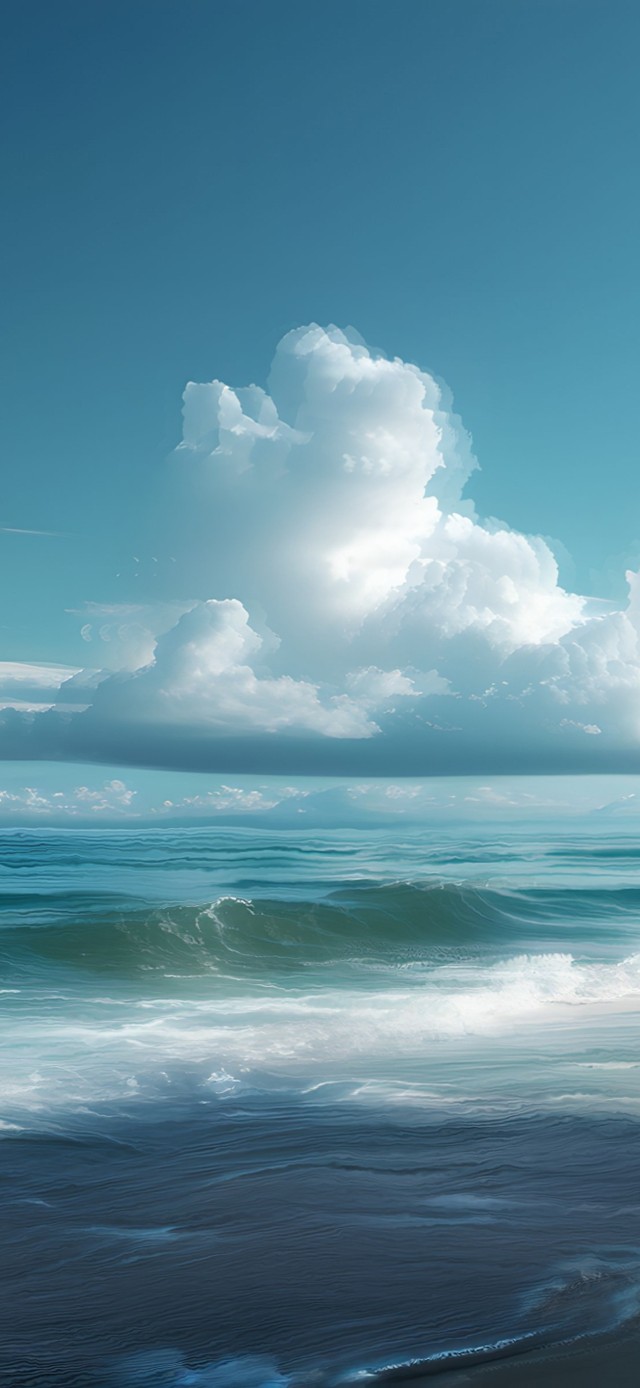 大海的味道夏日海边沙滩