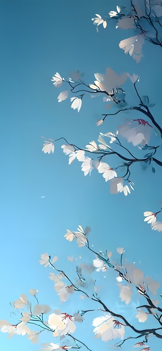 4K 中式 禅意 花开忘忧