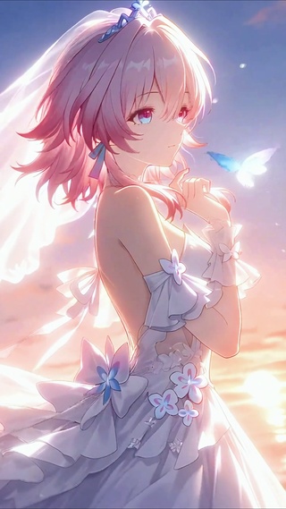 三月七丨风挽蝶来丨