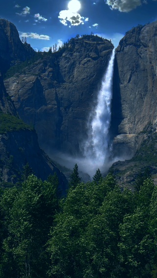  山水风景 4k暗色