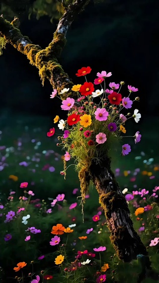 枯木生花