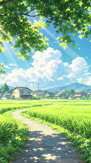 麦田风景