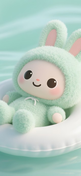 可爱的小兔