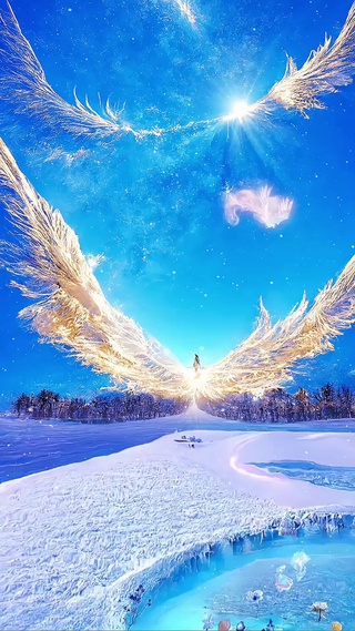梦幻雪景
