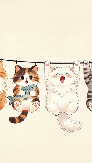 可爱小猫
