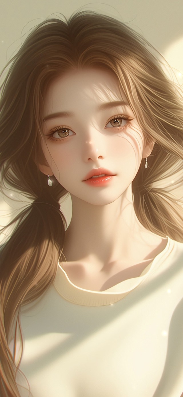 可爱双马尾女孩