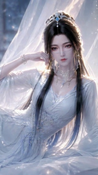 古风轻纱女神