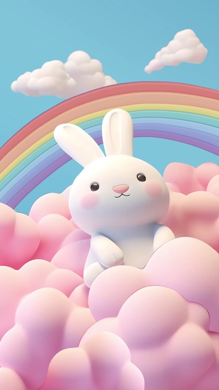 彩虹兔
