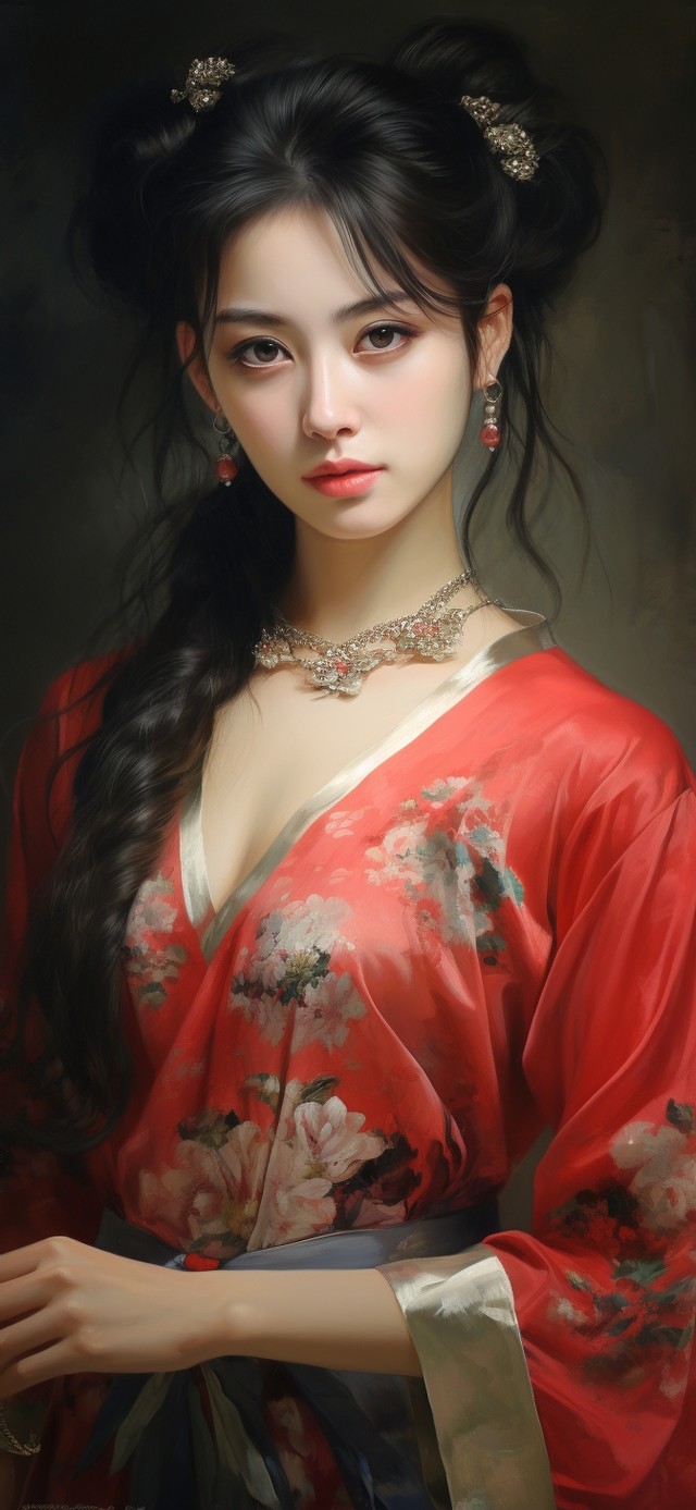 倾城美人福如东海万事如意