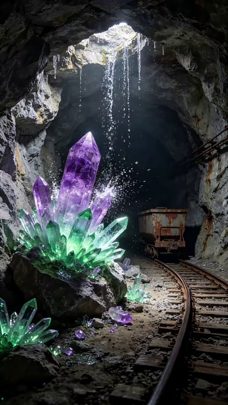溶洞冰花