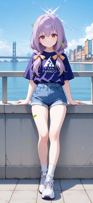 唯美海边少女