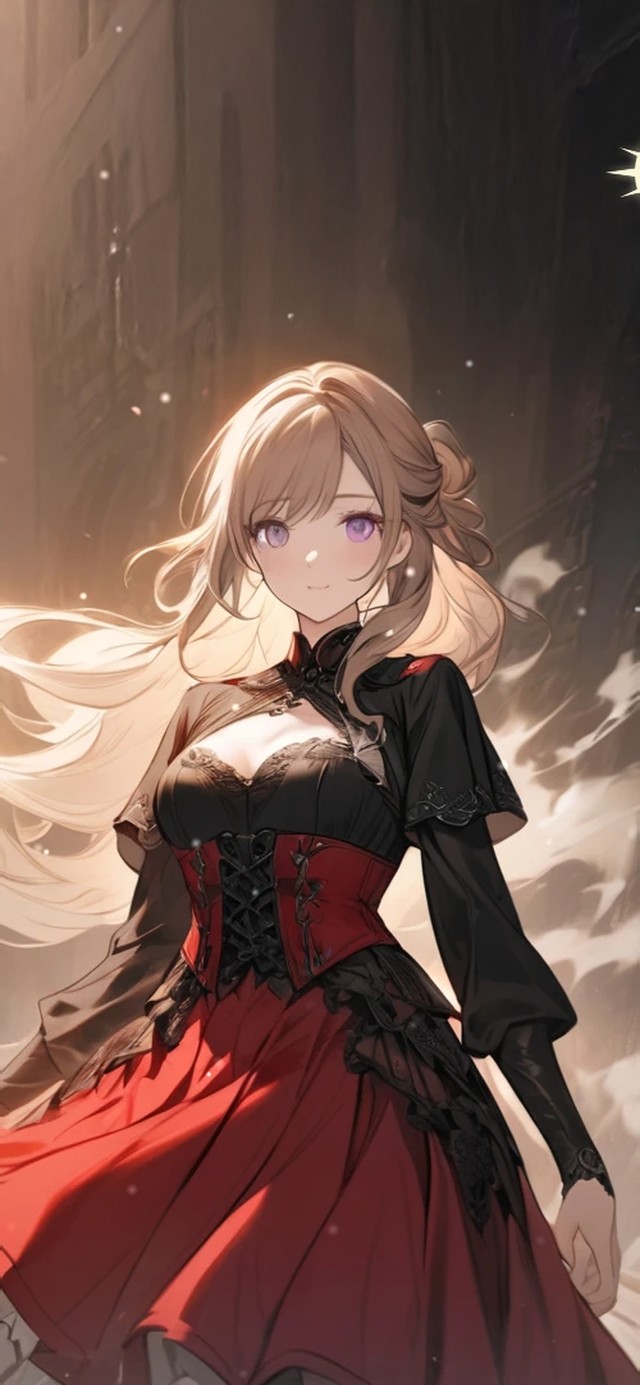 唯美金发少女