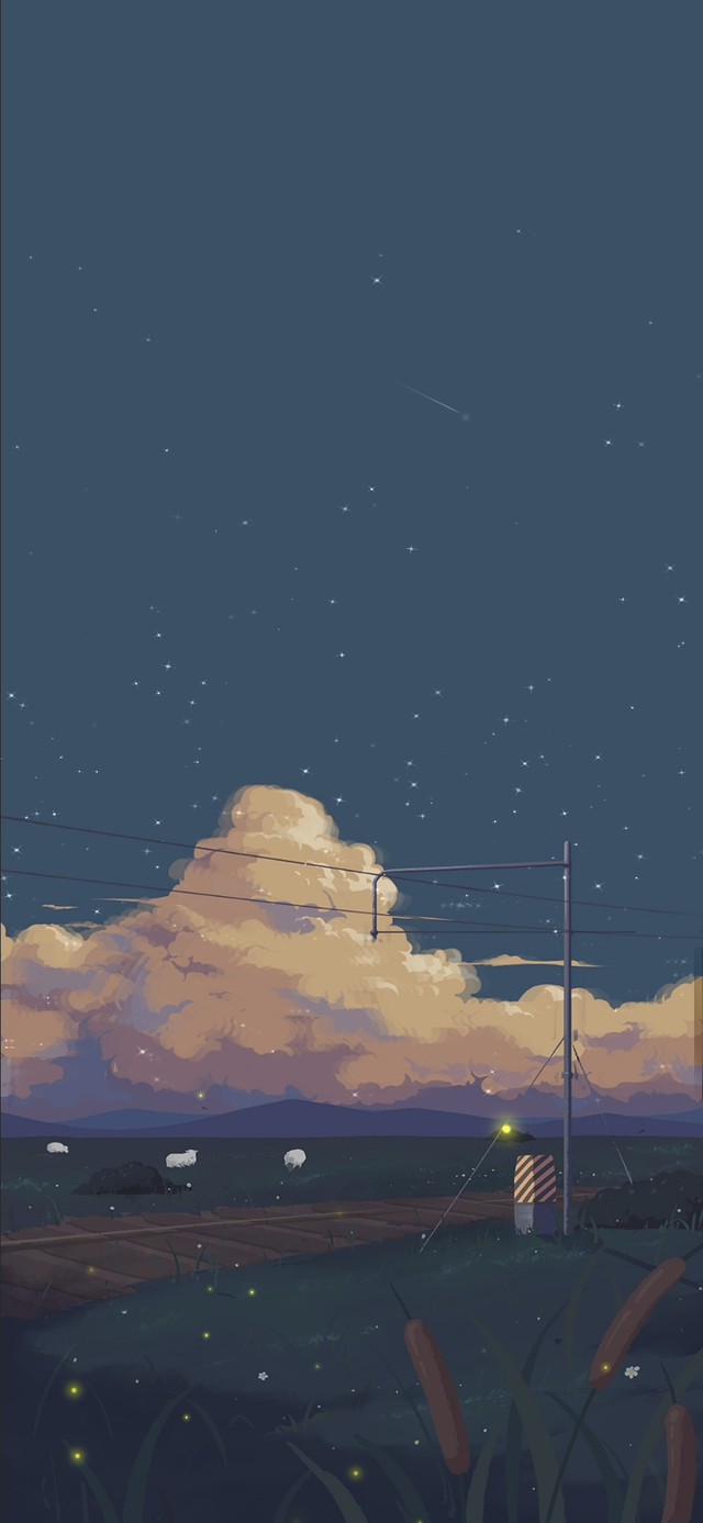 4K随时间变化日系田野风景