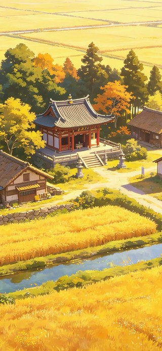 乡下丰收的季节