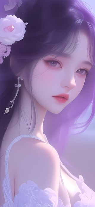 唯美治愈女孩