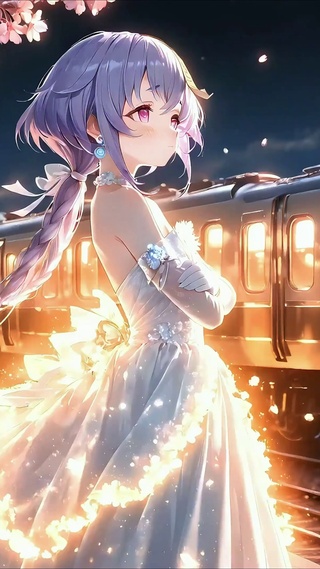 雪墨壁纸丨七七丨樱夜赴约丨