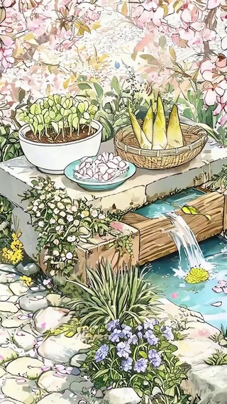 护眼花草树木