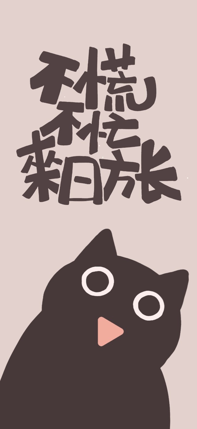 不慌不忙的小猫