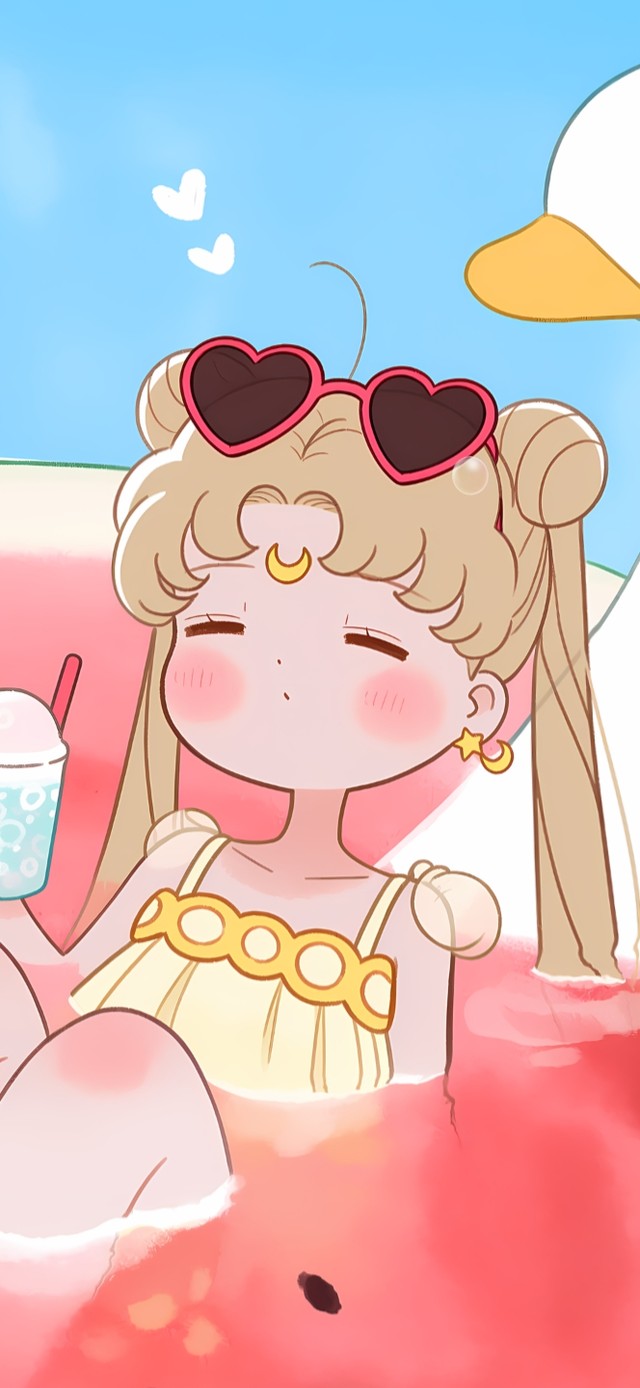 清凉夏日 西瓜浴