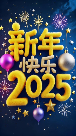 2025新年快乐