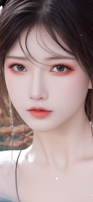 4K唯美古风清纯美女