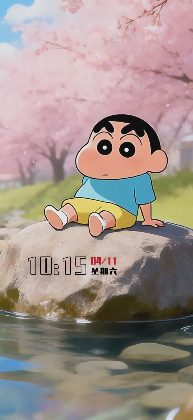清新溪流小新