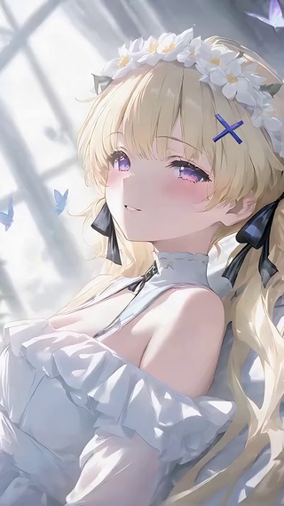 菲比丨纯白花海丨