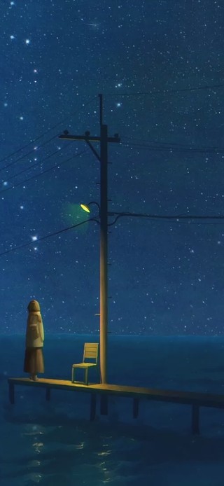 0217-一个人看星空
