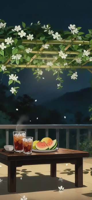 夜晚蝉鸣