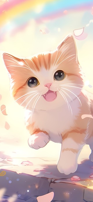 可爱甜心猫咪