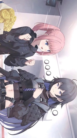 两个女孩