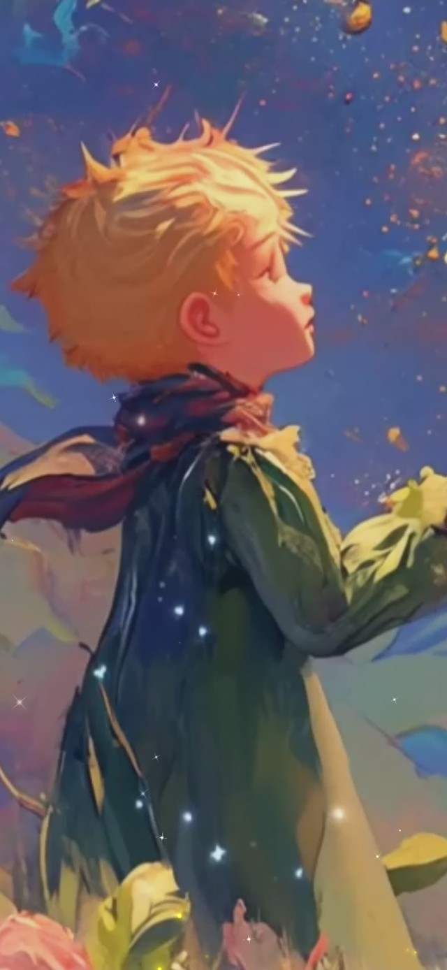 4K 小王子与玫瑰