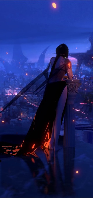 背影女神