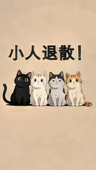 小人退散